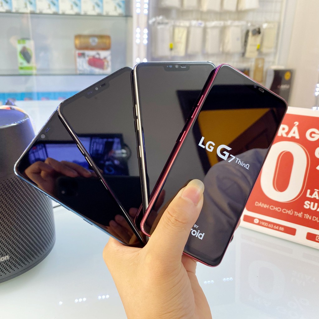 Điện thoại LG G7 ThinQ Màn Tai Thỏ 3K ZIN đẹp không tì vết Chip S845-Camera Kép AI cực chất | BigBuy360 - bigbuy360.vn