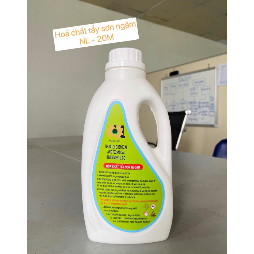 Hóa chất tẩy sơn ngâm NL-20M (chai 500g&1kg)