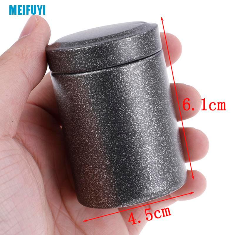 1 Hộp Đựng Thảo Dược Nhỏ Bằng Kim Loại Bền Chống Mùi Đa Năng 439v