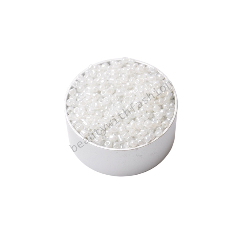 Bộ 400 Hạt Tròn 3mm Làm Trang Sức Thủ Công Tự làm bằng tay bện hạt cườm thủ công phụ kiện vòng cổ
