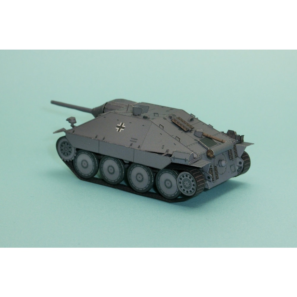 Mô hình giấy 3D  xe tank Hetzer tỉ lệ 1/72