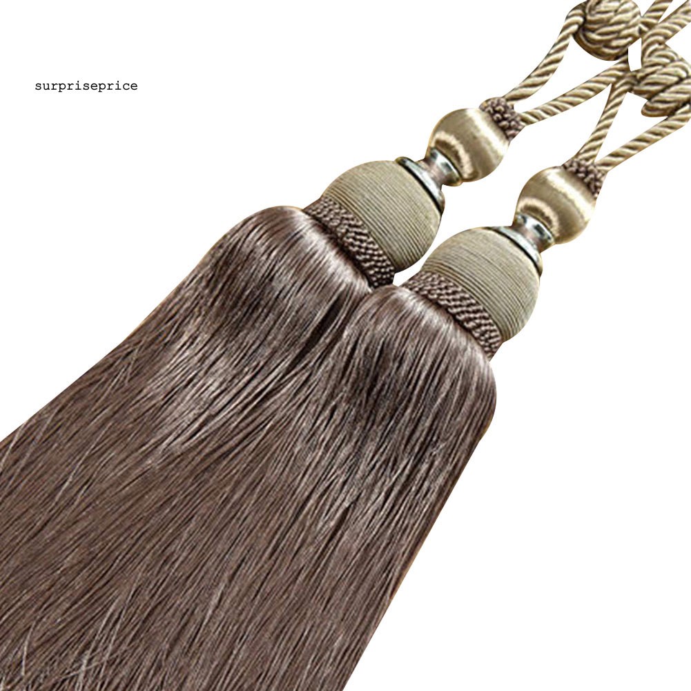 Bộ 2 Dây Cột Rèm Dạng Núm Tua Xinh Xắn