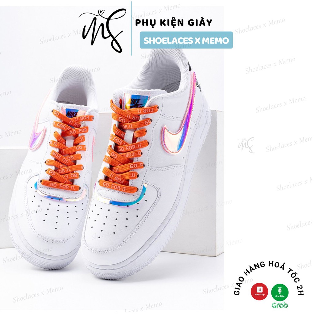 Dây Giày Dạ Quang Go For It Phiên Bản NikeByYou- Dây Giày Phát Sáng Have A Good Game