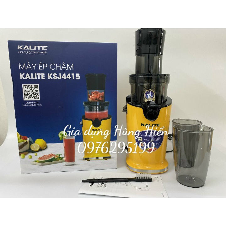 Máy ép chậm KALITE KSJ 4415 Công suất 200W - Hàng chính hãng