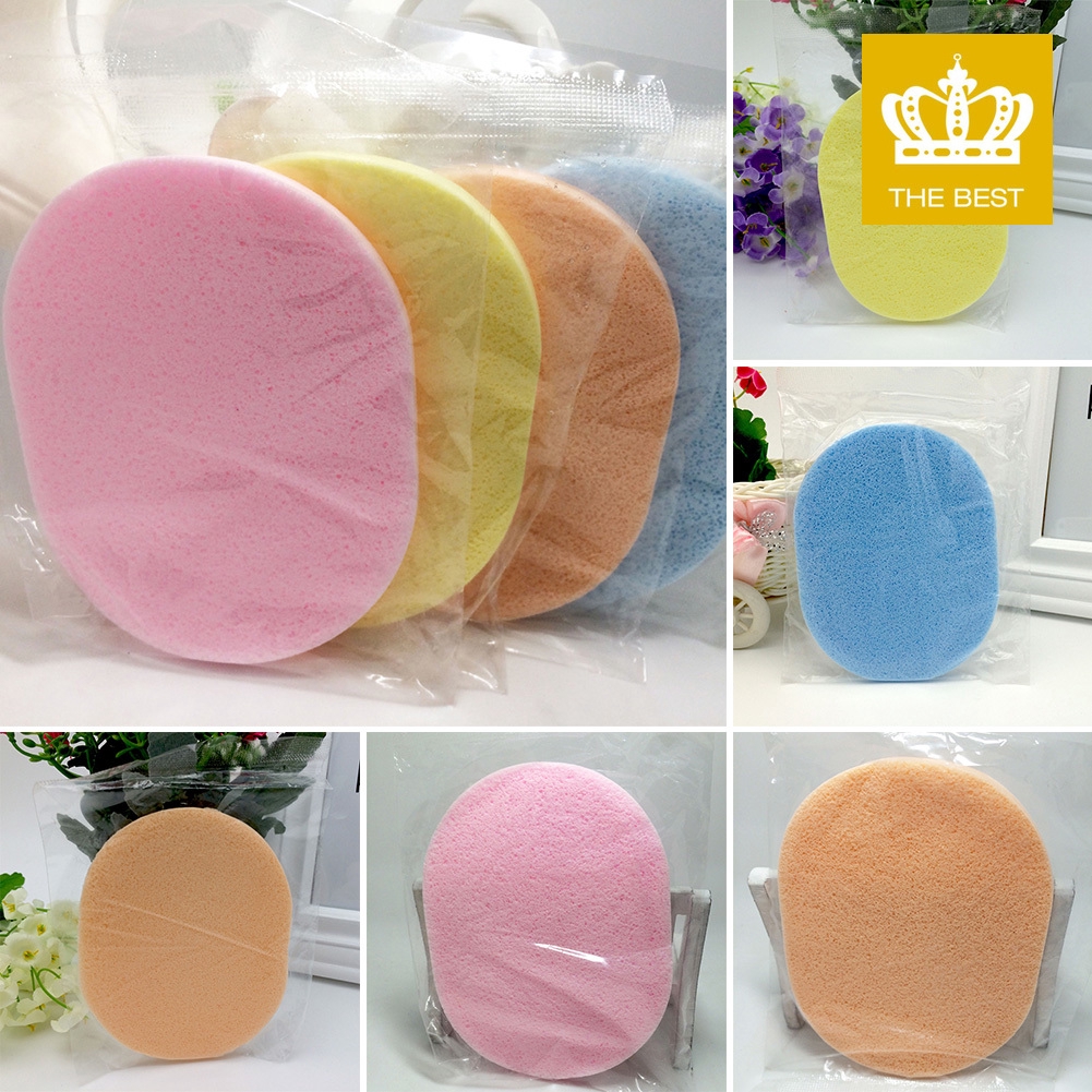 [Hàng mới về] Miếng bọt biển rửa mặt kiểu dáng tiện dụng (màu sắc ngẫu nhiên) | BigBuy360 - bigbuy360.vn