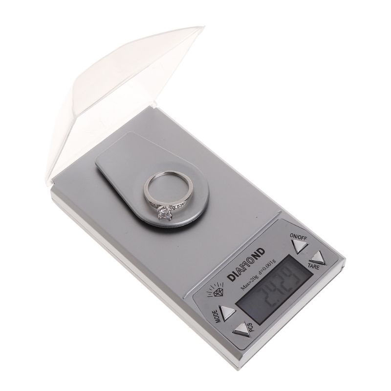 Cân Điện Tử Mini 20g 0 001g Đa Năng Có Thể Bỏ Túi Tiện Dụng