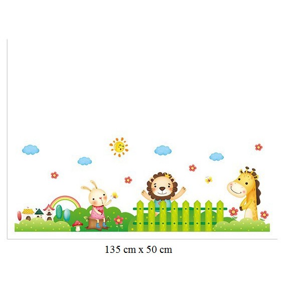 Decal dán tường thú vui chơi