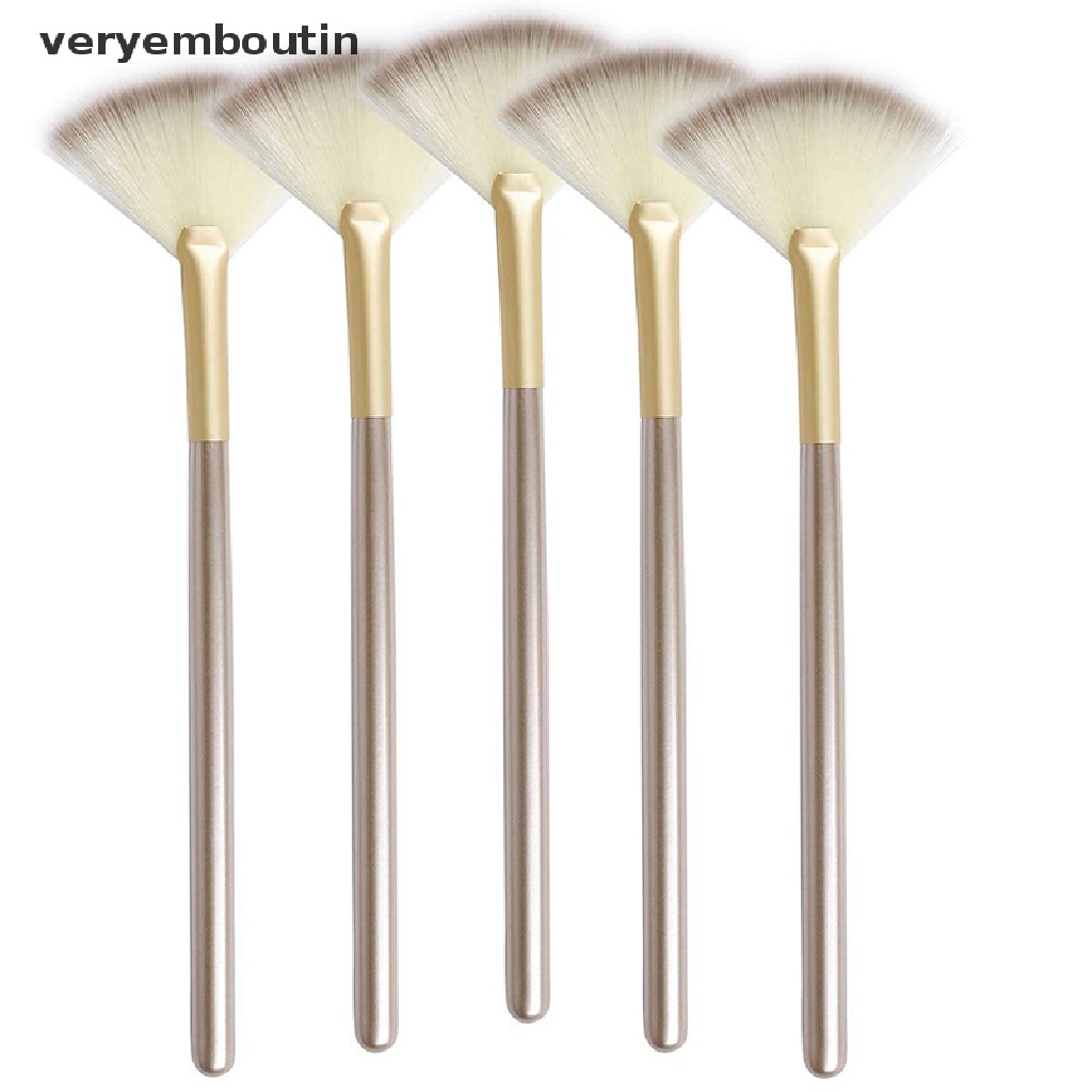 [Hàng mới về] Cọ trang điểm lông cọ mềm hình bán nguyệt cho phấn nền bắt sáng