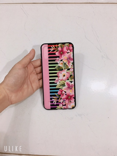 Ốp hoa kẻ sọc Hồng sam sung M10,A10