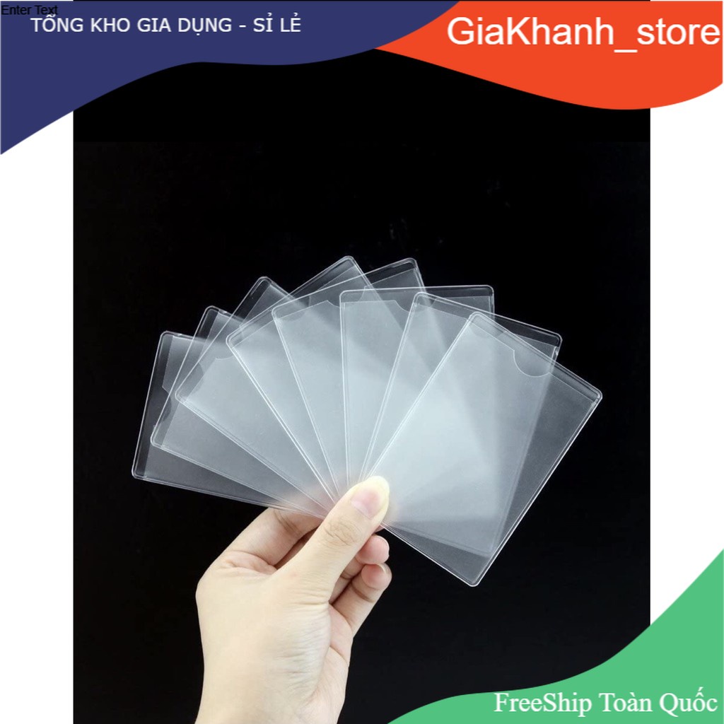 Combo 5 Túi đựng thẻ căn cước công dân, bằng lái xe, ATM, Card visit, CMND