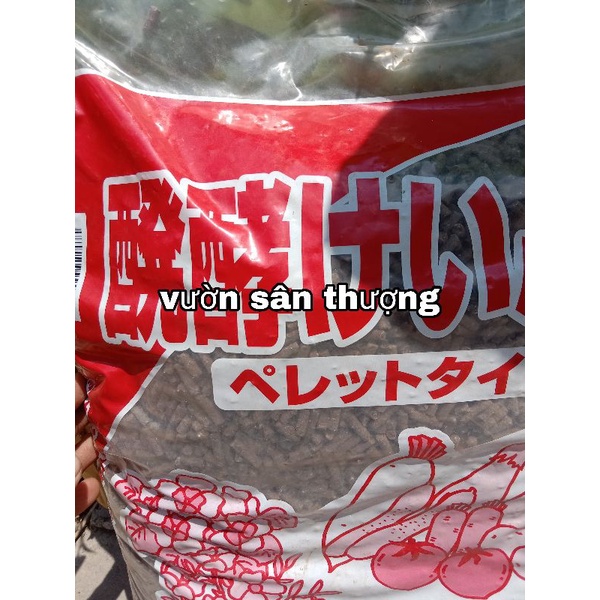 Phân Gà Hữu Cơ Nhật  4-3-3 Viên Nén Bón Hoa Hồng, Rau Củ Quả Cây Cảnh...Hữu Cơ Lên 75, Chia Lẻ Từ Bao 15kg