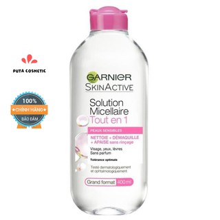 Nước Tẩy Trang Garnier Skin Active 400ml Pháp