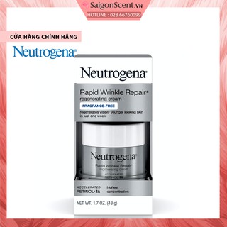 [SaigonScent] Kem dưỡng chống lão hóa Neutrogena Rapid Wrinkle Repair - Fragrance Free ( 48g )