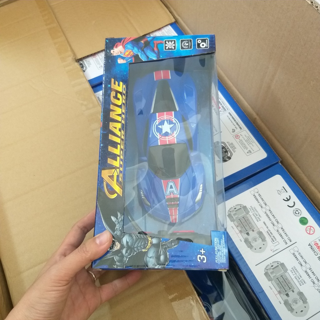 Xe oto khủng long dài 2m, xe Điều Khiển pin siêu anh hùng Avengers, xe ô tô điều khiển từ xa