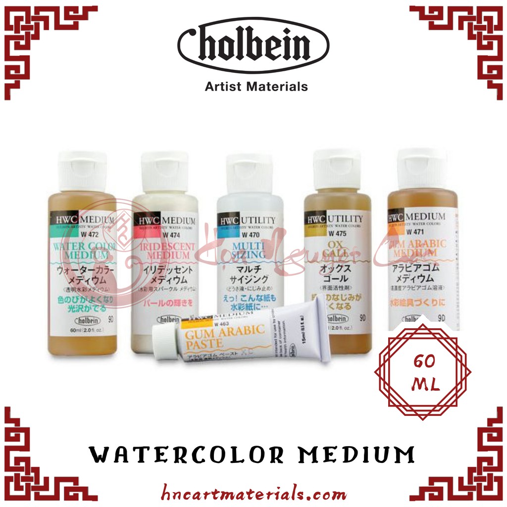 [Holbein] Dung dịch medium hỗ trợ vẽ màu nước