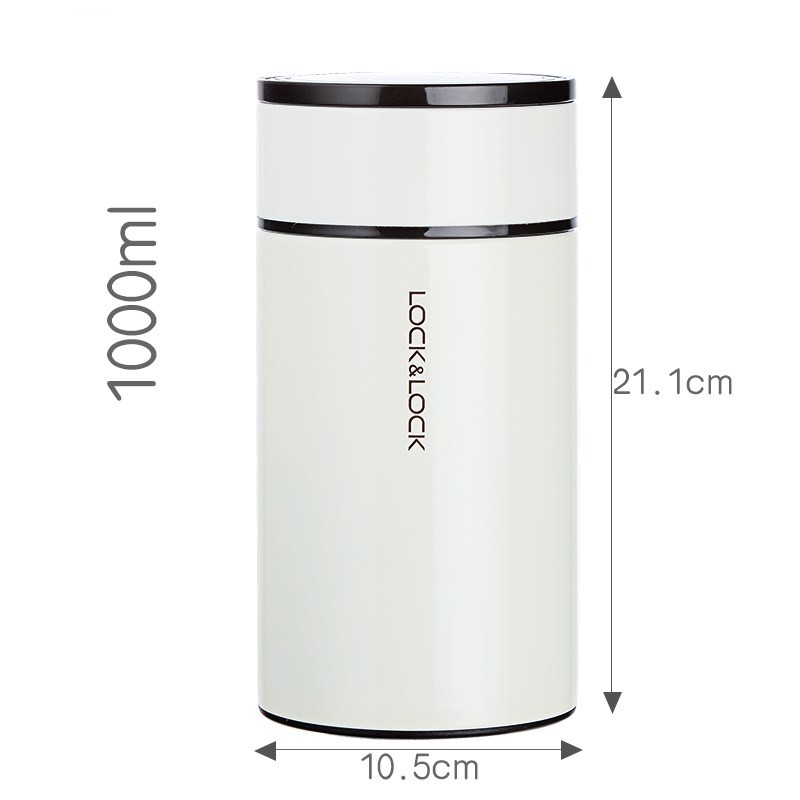 Bình giữ nhiệt Ủ cháo Inox Lock&Lock Column Food Jar LHC8022 (750ml) LHC8023 (1L) - BH 6 tháng