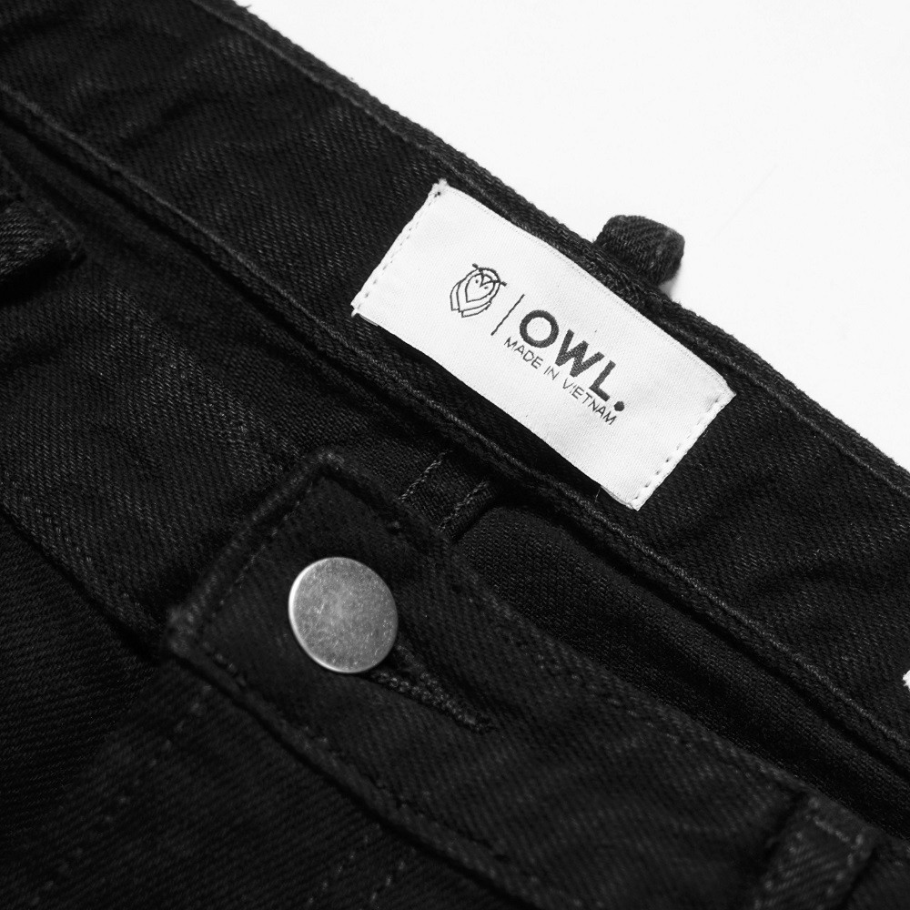 OWL BRAND® Quần Jean Đen Dài Trơn Skinny Fit - OWL220520 | BigBuy360 - bigbuy360.vn