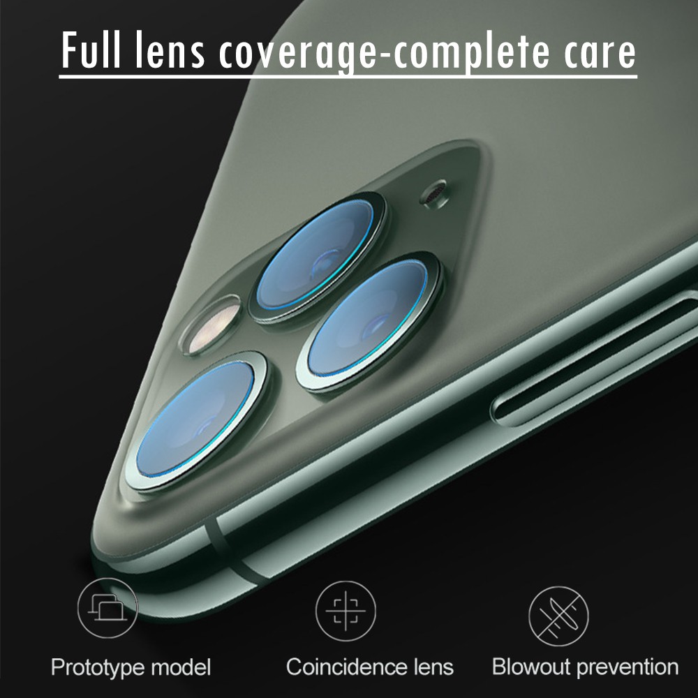 Kính bảo vệ camera cho iPhone SE 2020 11 Pro Max X XR XS MAX 7 8 6 6s plus