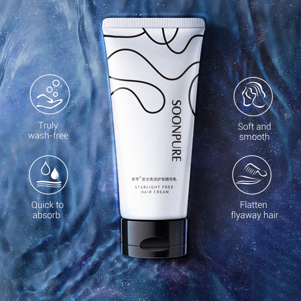 Dầu xả dưỡng tóc sâu SOONPURE không cần gội giúp cải thiện tóc hư tổn và chăm sóc tóc uốn quăn | BigBuy360 - bigbuy360.vn