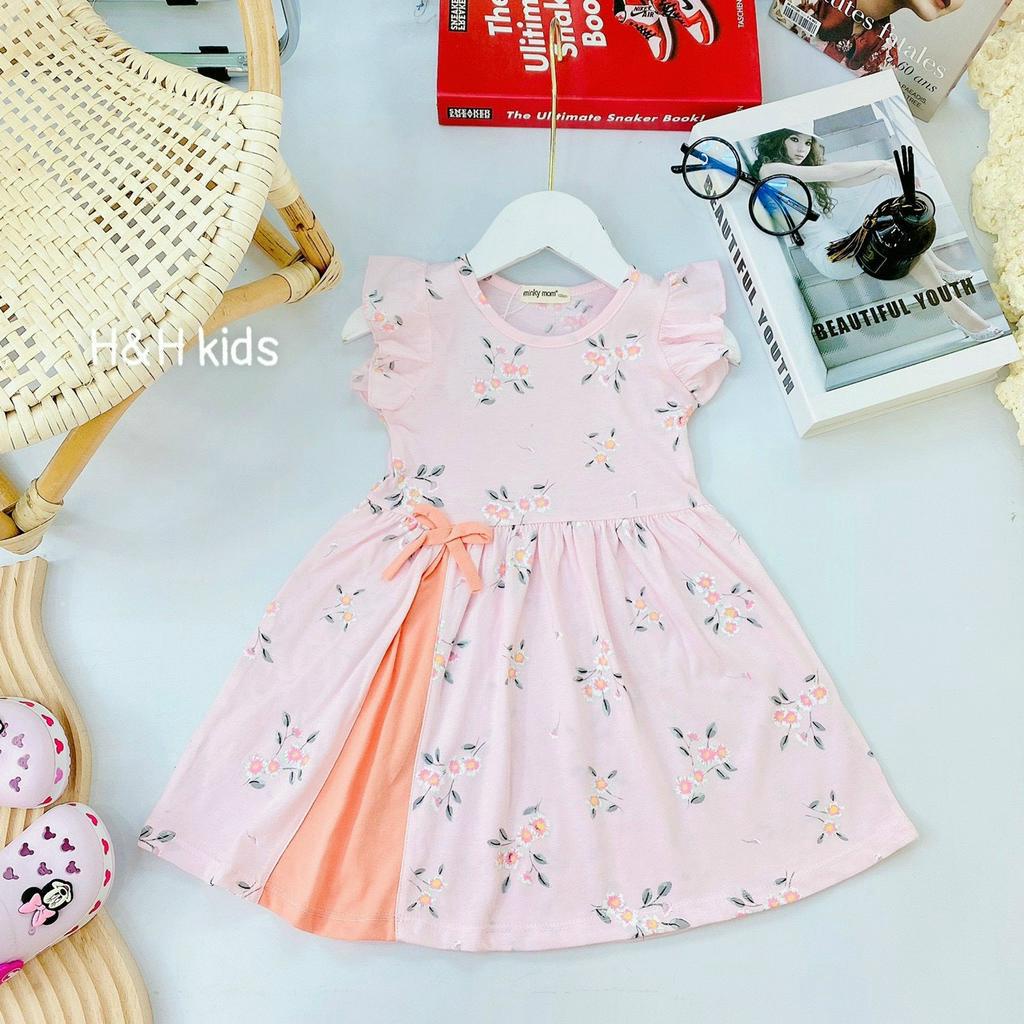 [Bé 10-20kg ] Đầm váy cotton xuất cánh tiên cho bé gái