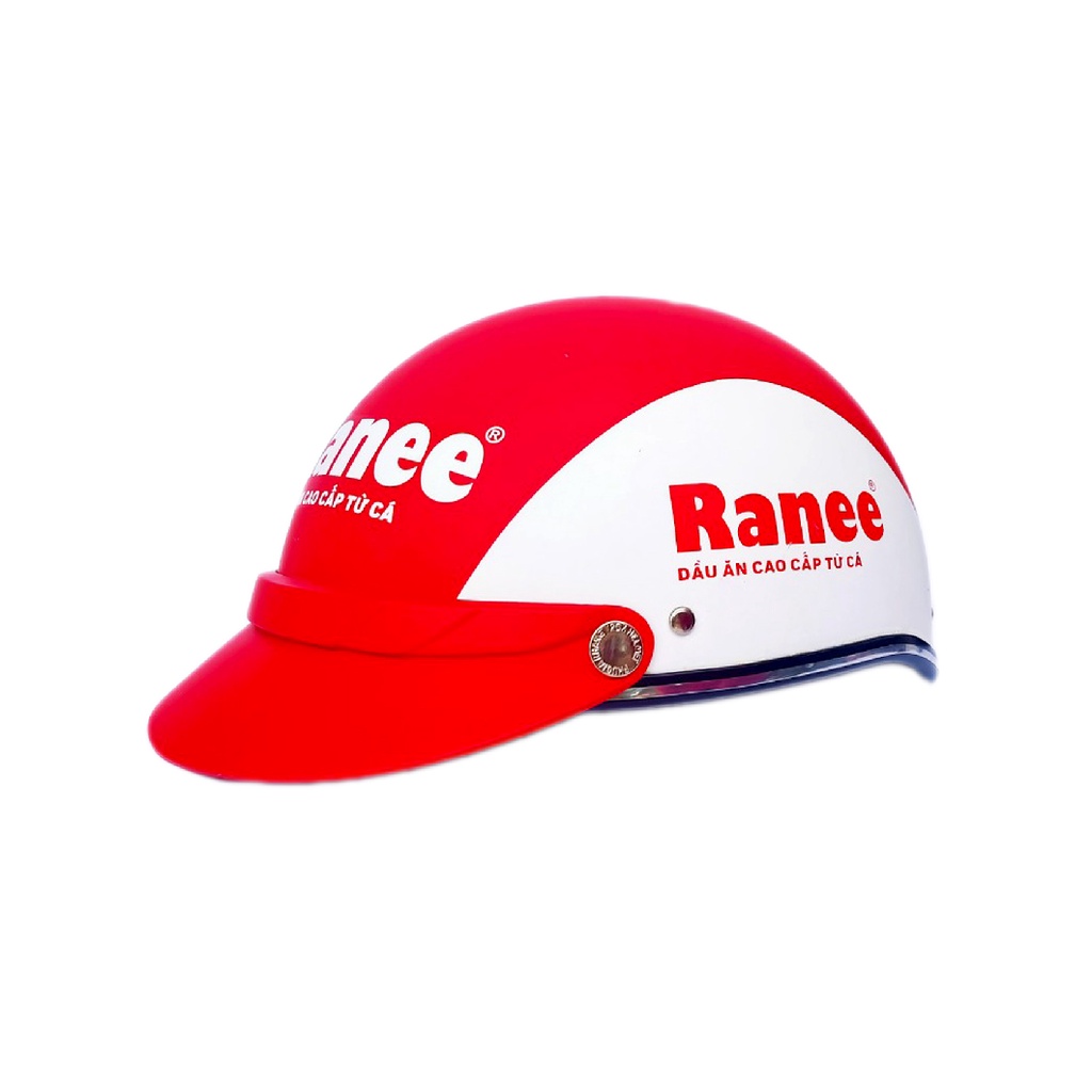 Mũ bảo hiểm Ranee - loại nửa đầu (Hàng tặng kèm)