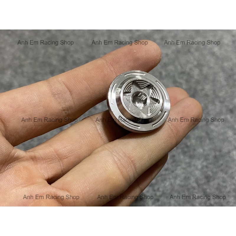 Ốc Nắp Nhớt Salaya Inox 304 Mẫu S2 Gắn được nhiều Dòng Xe
