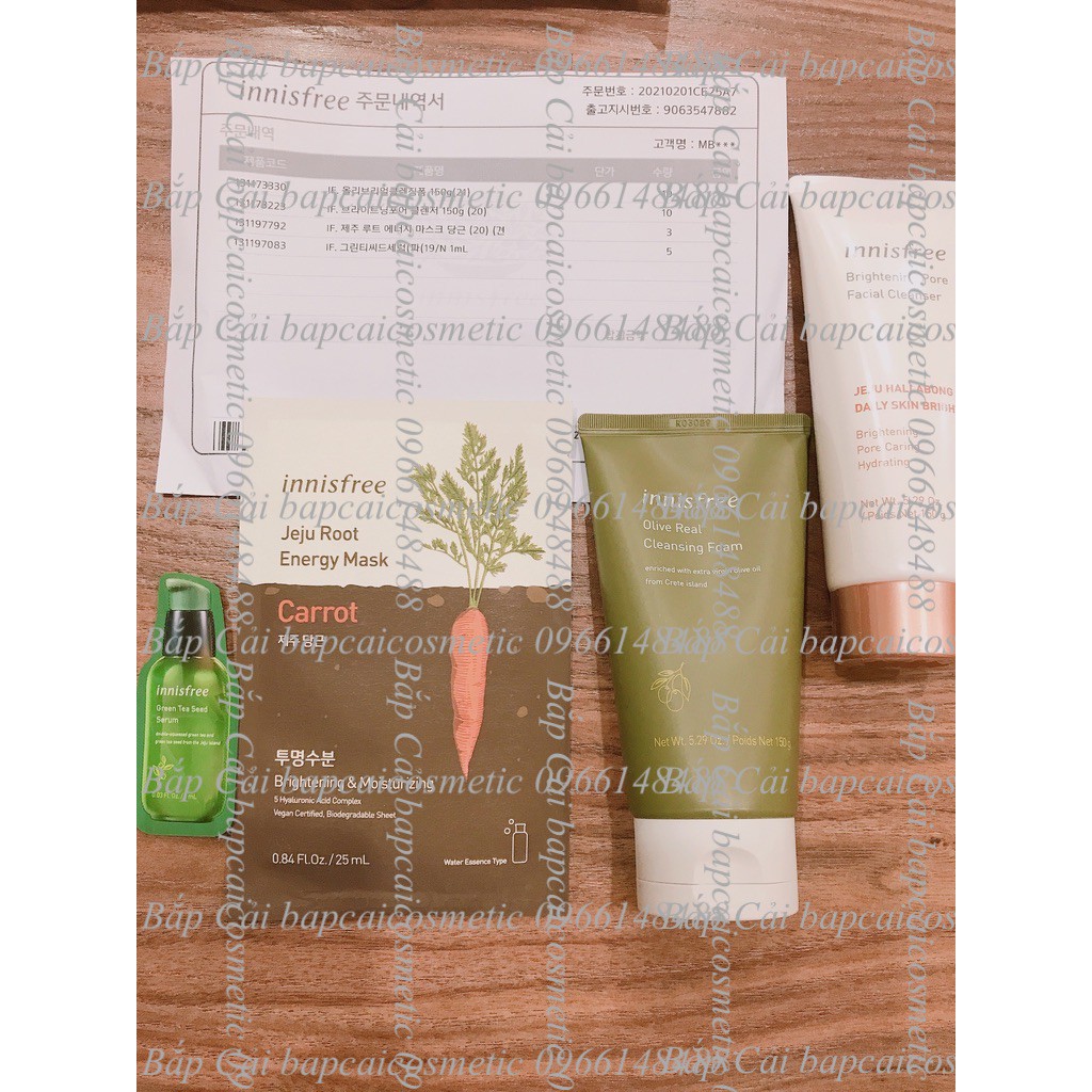 MBC Dòng dưỡng trà xanh INF Green Tea mini