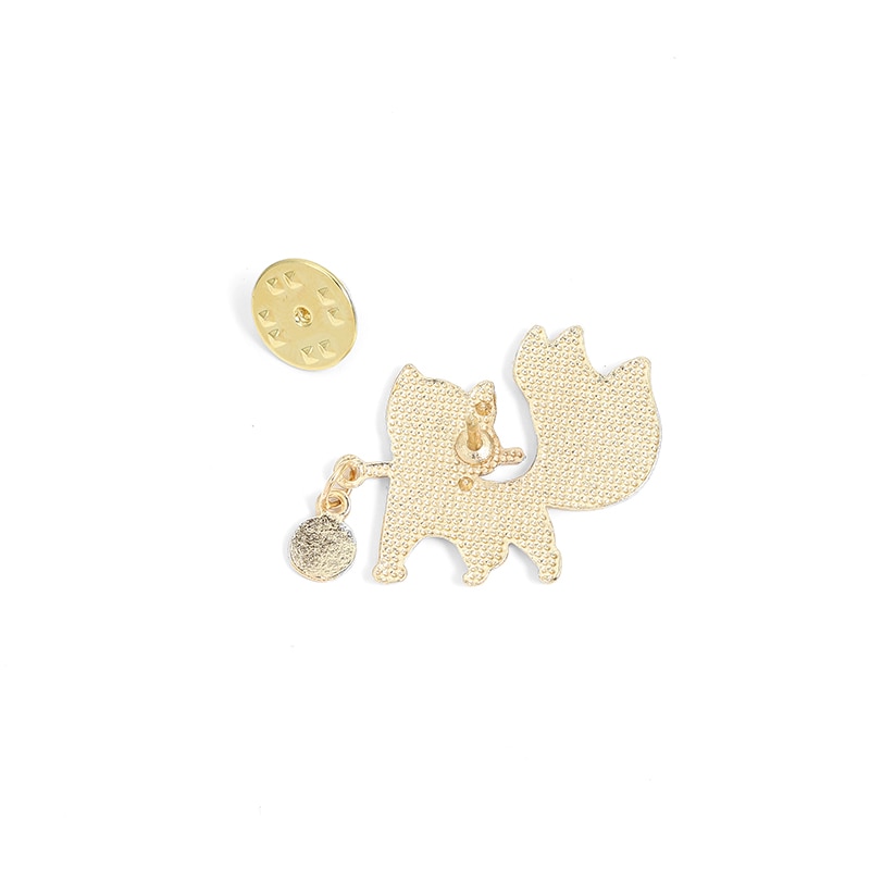 Ghim Cài Áo Hình Cáo Chín Đuôi Phong Cách Nhật Bản Dễ Thương Làm Quà Tặng Cho Bạn Bè