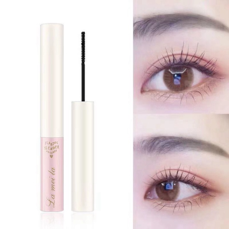 Mascara siêu mảnh tơi mi Lameila Skinny Microcara vỏ hồng LMCR2