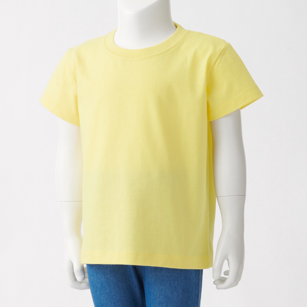 Muji Áo Thun Vải Jersey Cotton Ấn Độ - Em Bé
