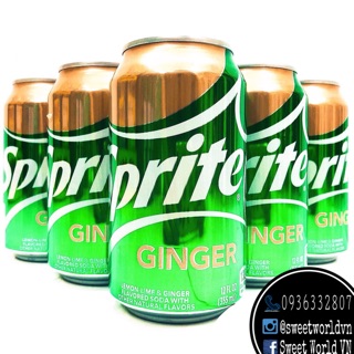 Nước ngọt Sprite gừng - Mỹ