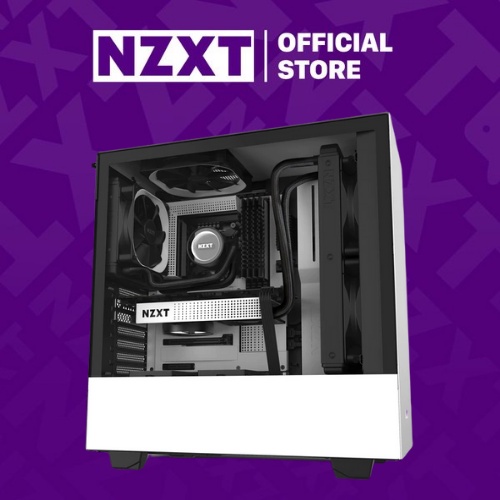 Vỏ Case Máy Tính NZXT H510 Màu Trắng Sần