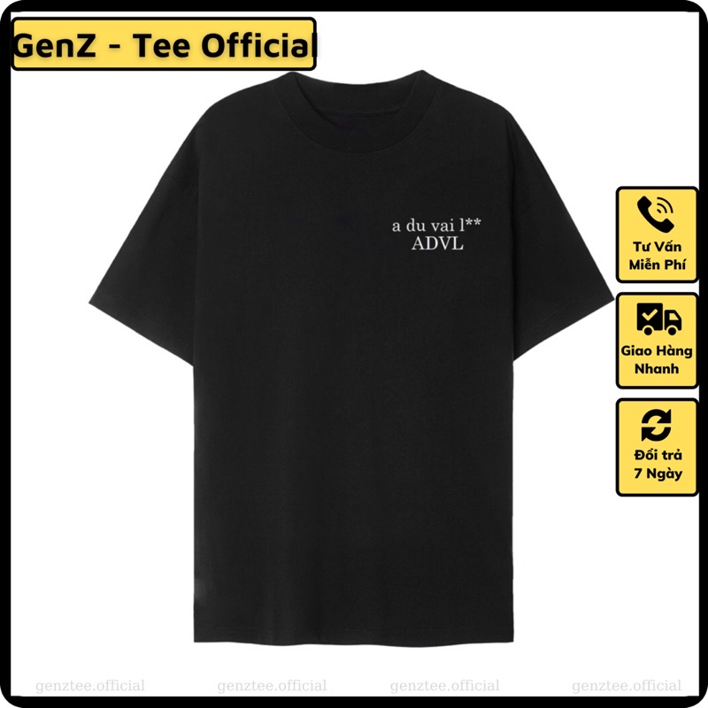 Áo ADLV Á Đù Vãi Lon tấu hài thương hiệu mặc phong cách trẻ trung, nam nữ mặc form cực đẹp