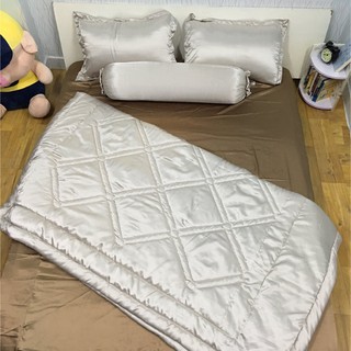 Bộ drap phi thái tuấn: 1 drap, 2 vỏ nằm, 1 vỏ ôm
