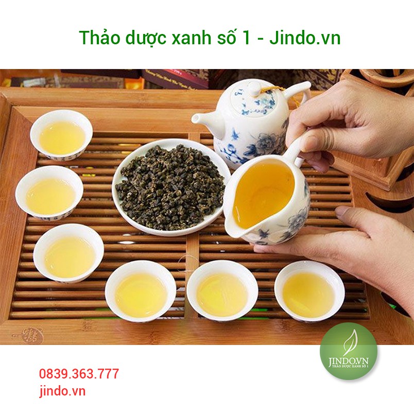 Trà sơn mật hồng sâm sấy khô 100gram loại thượng hạng - NDX100 - Jindo