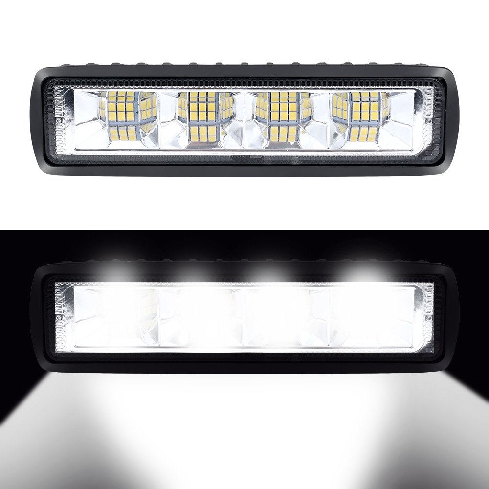 Đèn Pha Xe Hơi/Xe Máy 72W 24 Bóng LED