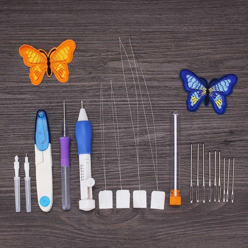 JARRED Set 27 Bút Thêu Tranh Chữ Thập Thủ Công Nhiều Màu Sắc