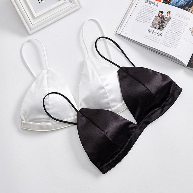 [Mã FAMARAL1 giảm 10K đơn 50K] Áo lót bralette satin trơn | BigBuy360 - bigbuy360.vn