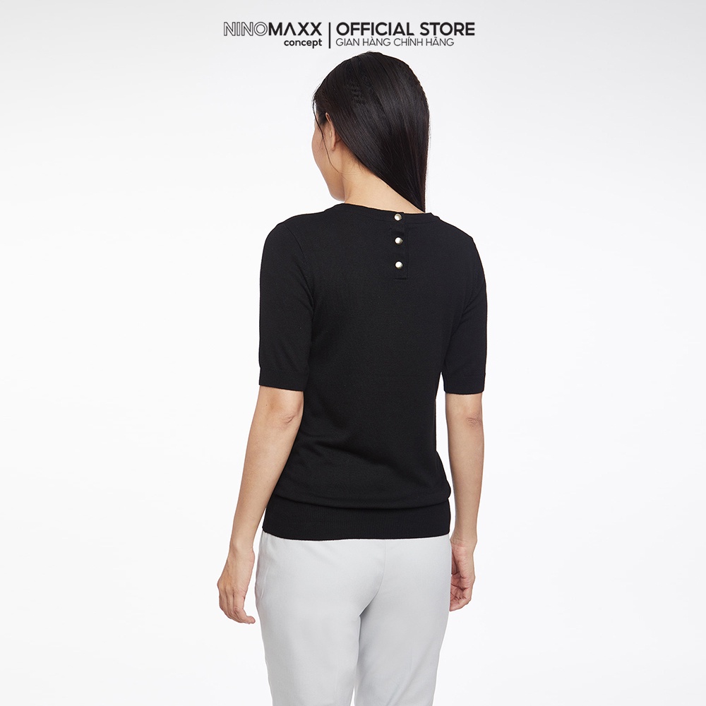 Áo sweater Basic Nữ tay ngắn N&amp;M 1905013
