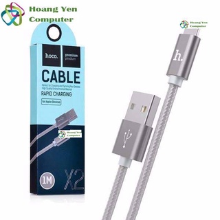 Cáp sạc hoco x2 cho iptablet chống đứt giá rẻ - bh 3 tháng - hoàng yến computer