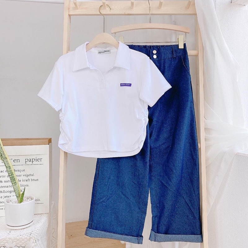 thun polo dúm sườn