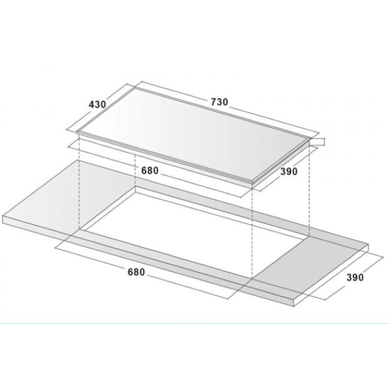 bếp từ đôi Canzy CZ 6868plus - nhập khẩu Thái lan