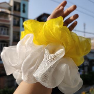 cod 2020Giant Scrunchies - Dây cột tóc vải Scrunchies