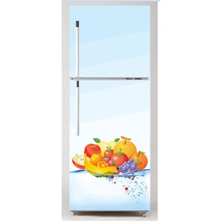 DECAL DÁN TRANG TRÍ TỦ LẠNH - TRÁI CÂY