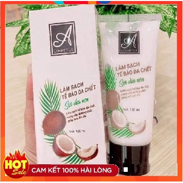 Tẩy Da Chết Sợi Dừa Non Tub 120ml Chai Lớn