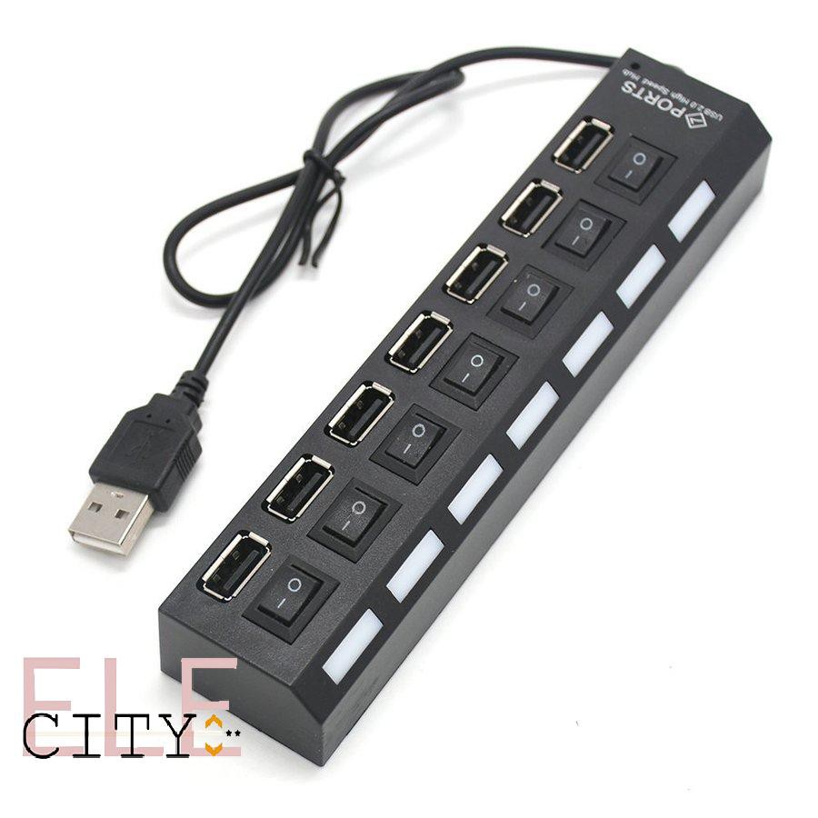 Đầu Chia 7 Cổng Usb 2.0 107ele Lb18