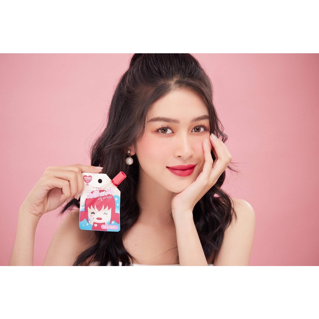 Son Kem Follow Me Hàn Quốc Deep Plum Red Bền màu Lâu trôi | BigBuy360 - bigbuy360.vn