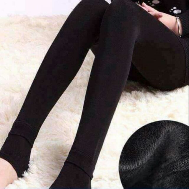 Quần tất lót lông túi tím