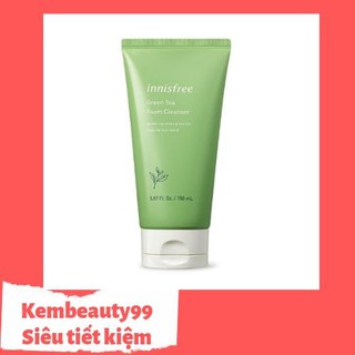 Sữa Rửa Mặt Innisfree Trà Xanh Mẫu Mới 2019