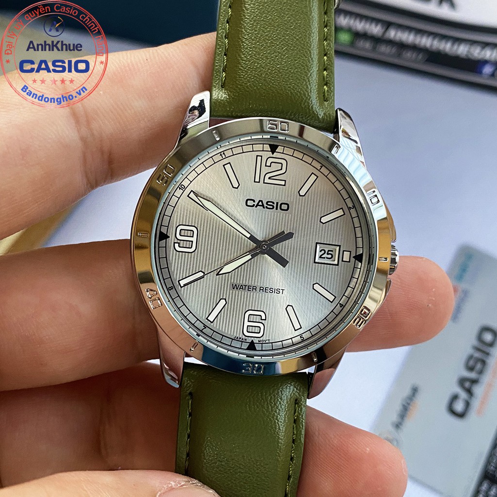 Đồng hồ Nam Casio MTP-V004L-3B ⌚𝐂𝐀𝐒𝐈𝐎❤️ Đồng hồ Casio MTP-V004L-3BUDF chính hãng Anh Khuê